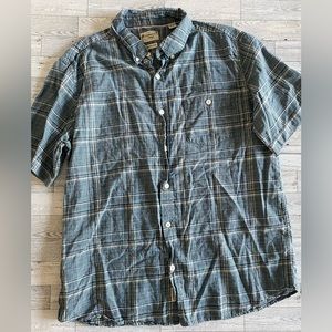 ORIGINAL WEATHERPROOF VINTAGE SINCE 1948 MENS SHORT SLEEVE‎ LINEN SHIRT XL
